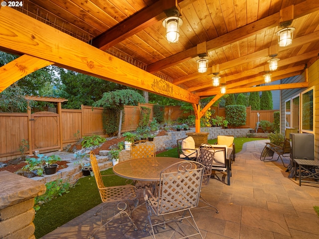 view of patio / terrace