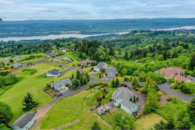 view of birds eye view of property