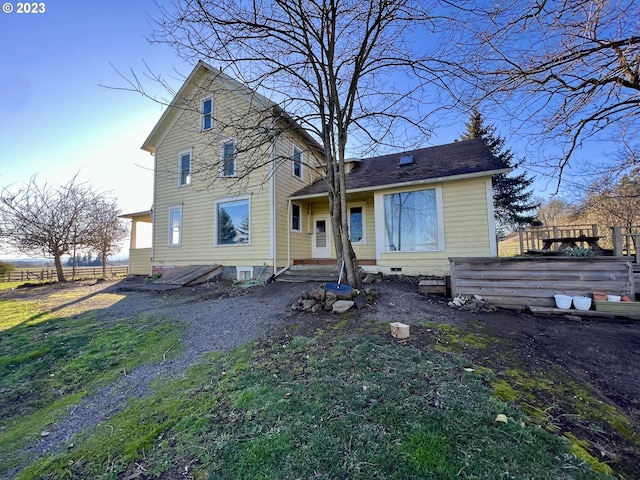 view of front of house