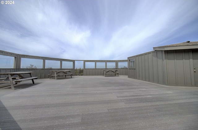 29134 Ellensburg Ave Unit 2, Gold Beach, OR 97444 - view of wooden deck