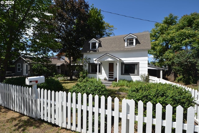 view of cape cod-style house