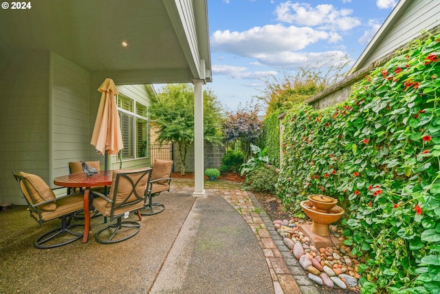 view of patio / terrace