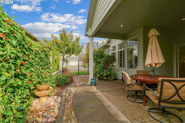 view of patio / terrace