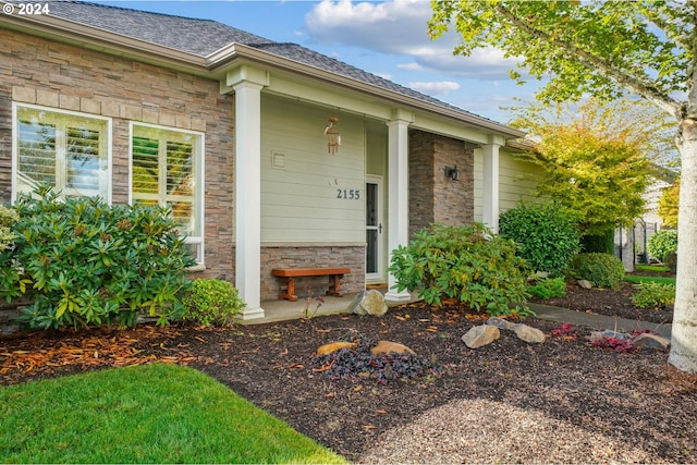 view of property entrance