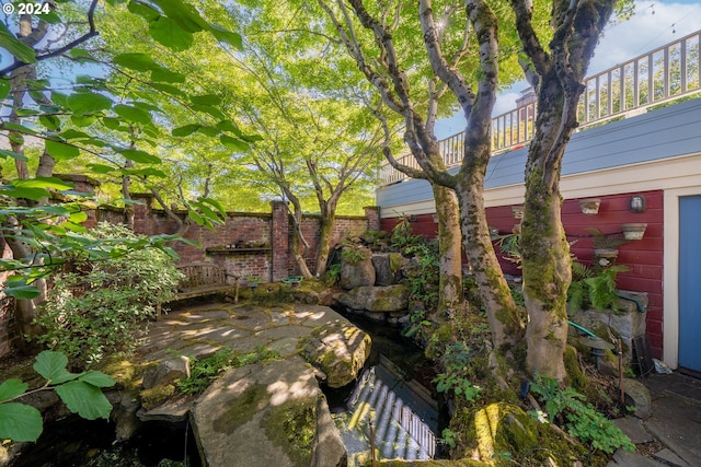 exterior space featuring a patio area