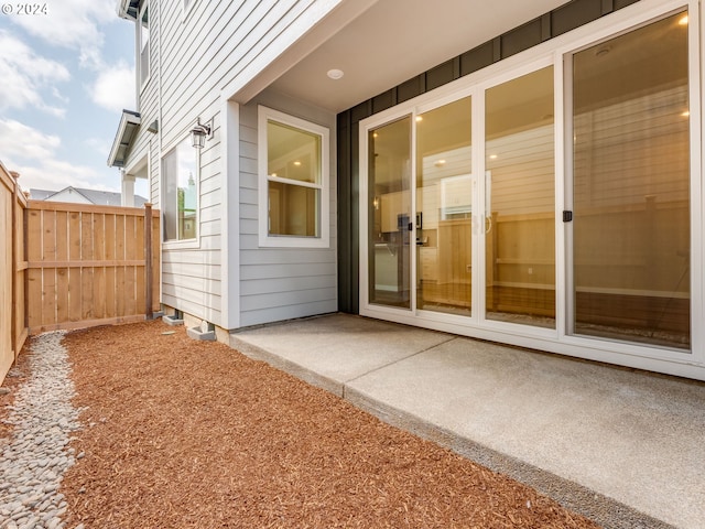 view of property entrance