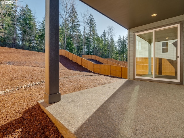 view of patio / terrace