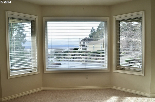 interior space featuring plenty of natural light