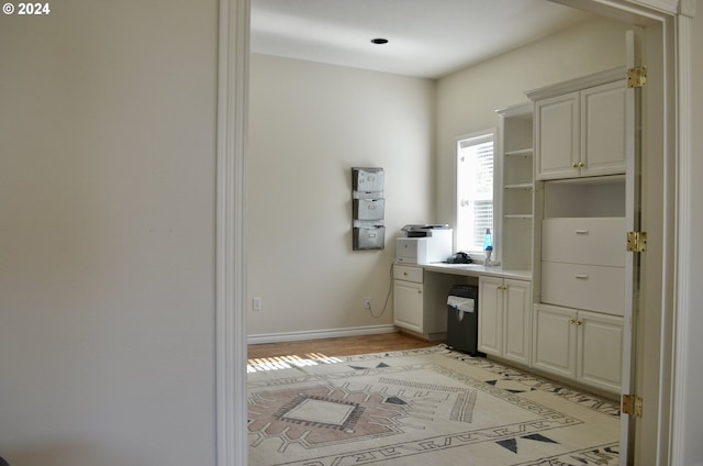 1519 NW 79th Cir, Vancouver, WA 98665 - office area with baseboards and light wood-style flooring