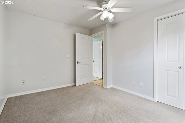 18685 SW Hennig Ct, Beaverton, OR 97003 - carpeted spare room featuring ceiling fan and baseboards