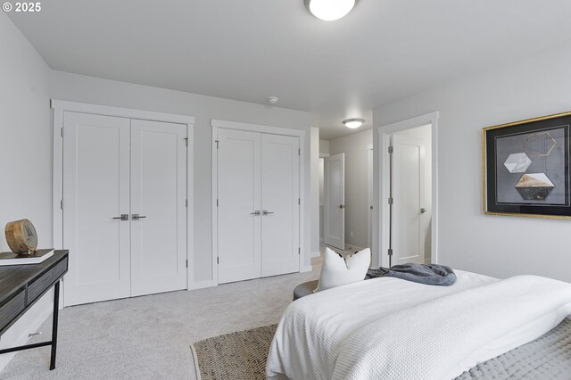 15063 SE Division St, Portland, OR 97236 - bedroom with two closets and carpet floors