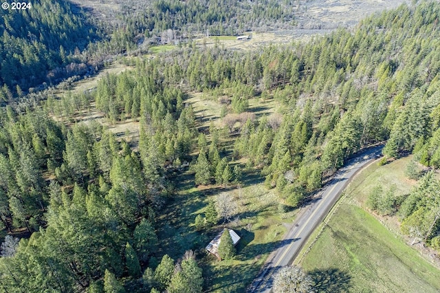 view of aerial view