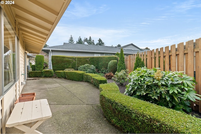 view of patio