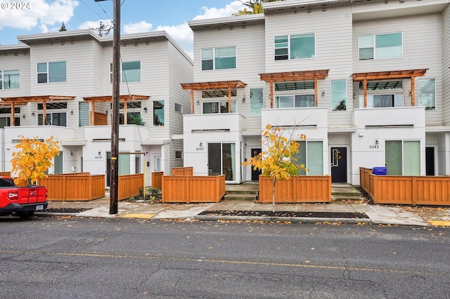 view of townhome / multi-family property