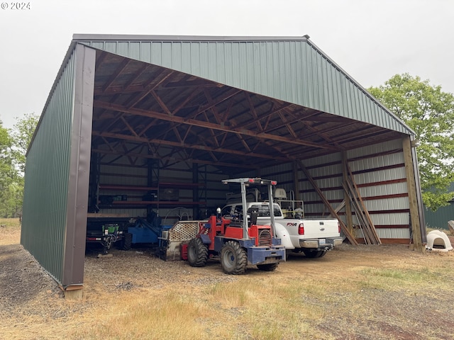 44 Justanother Rd, Goldendale, WA 98620 - view of pole building with a detached carport