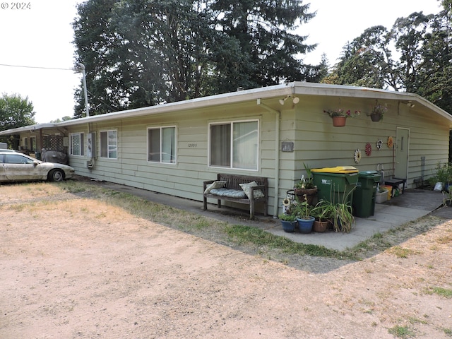 view of front of house