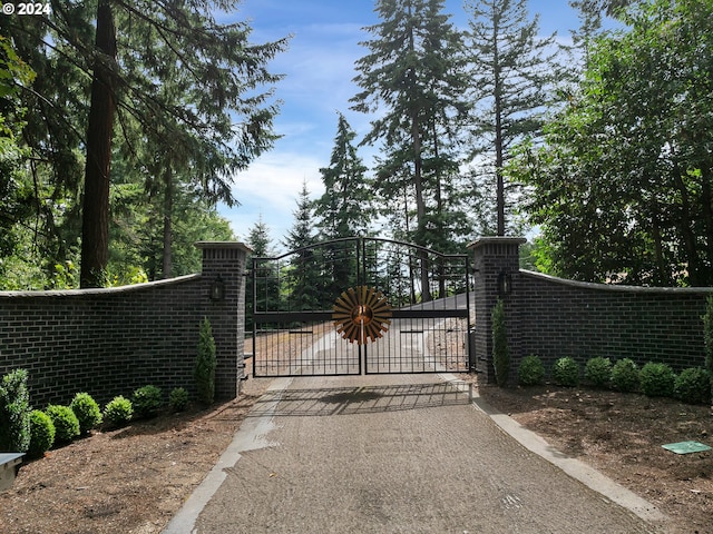 view of gate