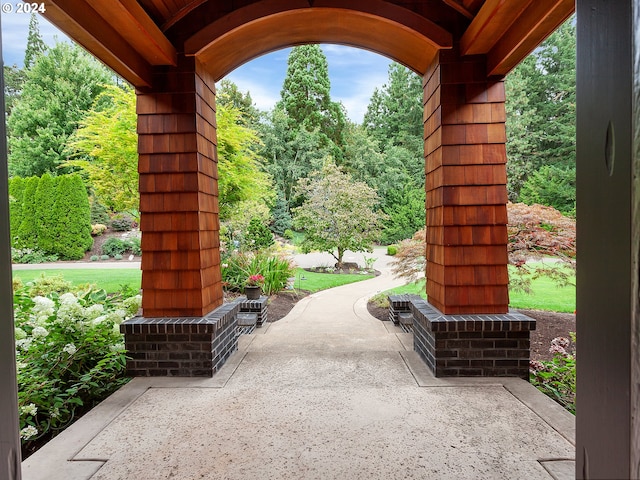 view of patio