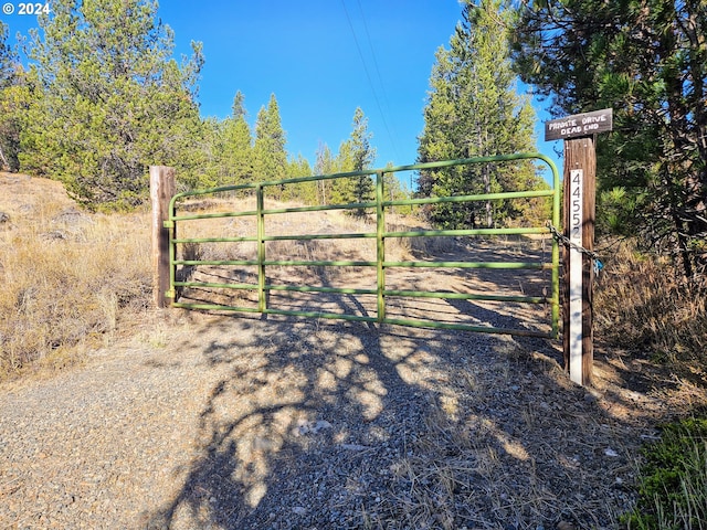 view of gate