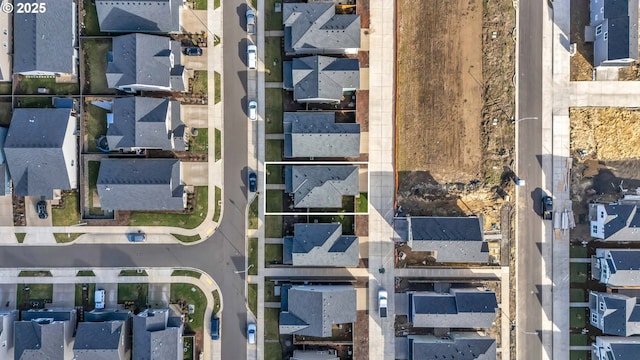 birds eye view of property featuring a residential view