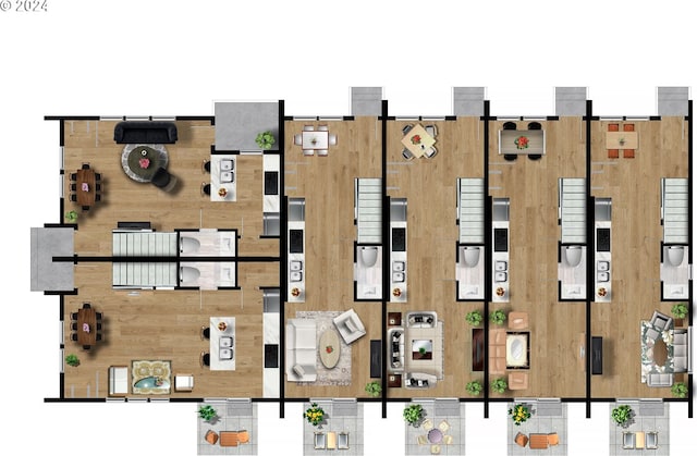 4370 N Gantenbein Ave Unit 4, Portland, OR 97217 - view of floor plan / room layout