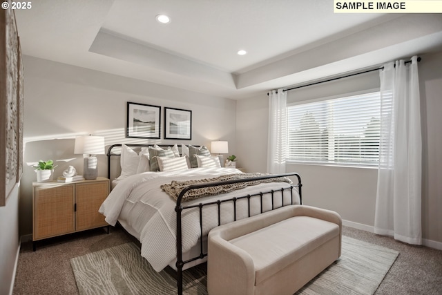 2236 Ash St Unit 21, Woodland, WA 98674 - bedroom with carpet flooring, recessed lighting, and baseboards