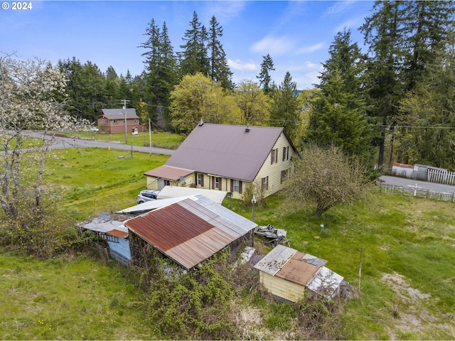 121 Jones Rd, Pe Ell, WA 98572 - view of bird's eye view