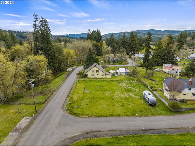 121 Jones Rd, Pe Ell, WA 98572 - aerial view featuring a mountain view