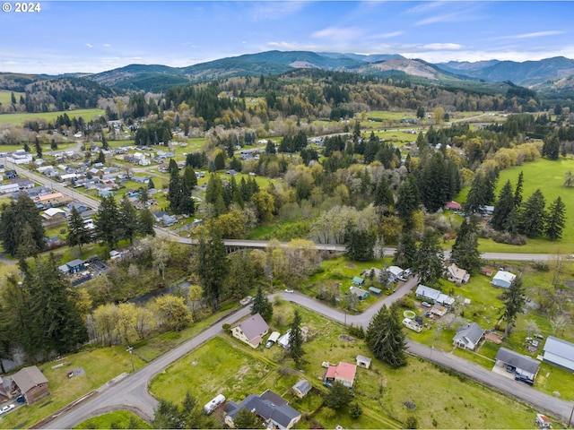 121 Jones Rd, Pe Ell, WA 98572 - bird's eye view featuring a mountain view