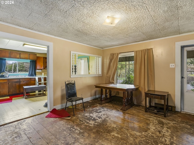 121 Jones Rd, Pe Ell, WA 98572 - sitting room with ornamental molding and plenty of natural light