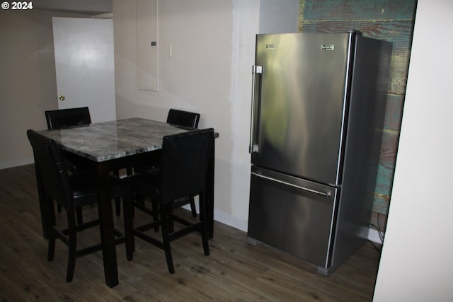 dining room featuring hardwood / wood-style floors