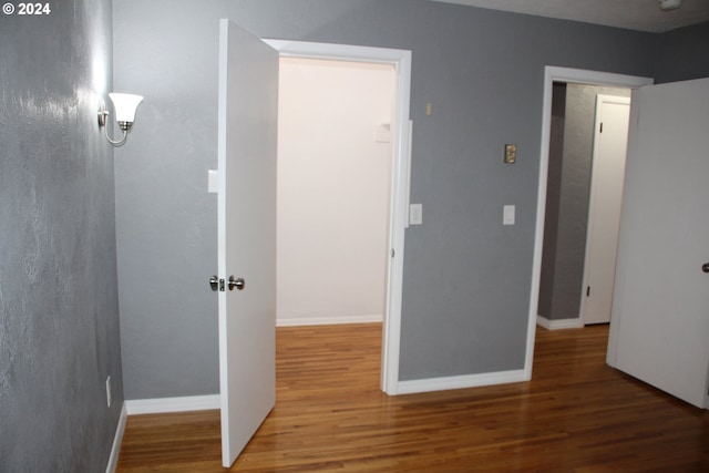 interior space featuring hardwood / wood-style flooring