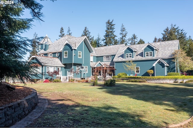 54980 Morrison Rd, Bandon, OR 97411 - back of property with a lawn