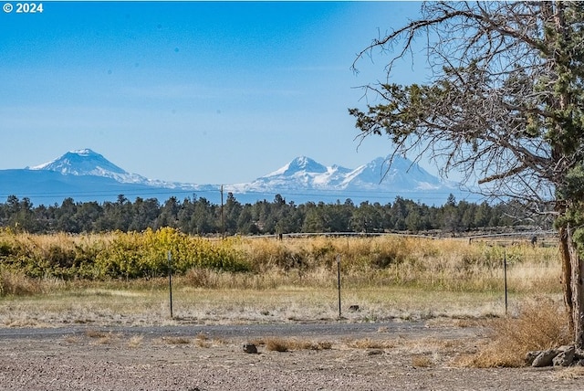 view of mountain feature