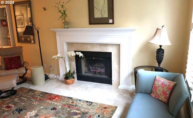 view of living room