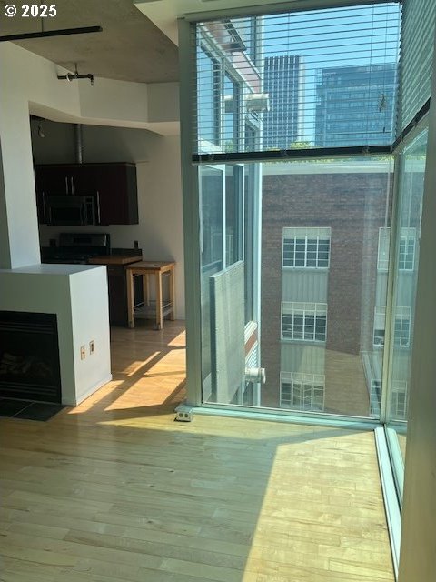 1410 SW 11th Ave Unit 402, Portland, OR 97201 - doorway with wood finished floors