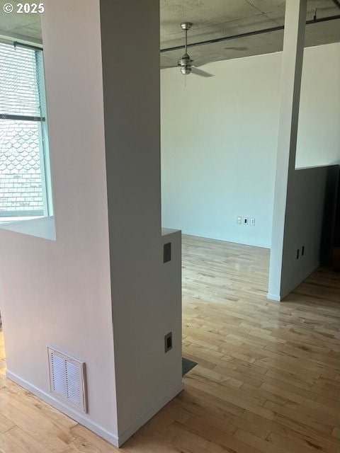 1410 SW 11th Ave Unit 402, Portland, OR 97201 - corridor with light wood finished floors