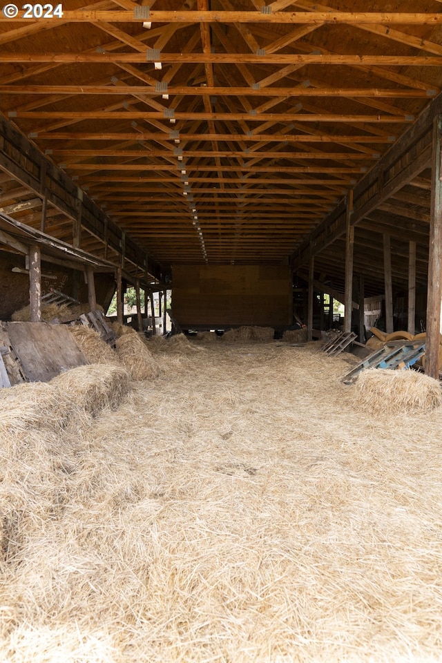 view of stable