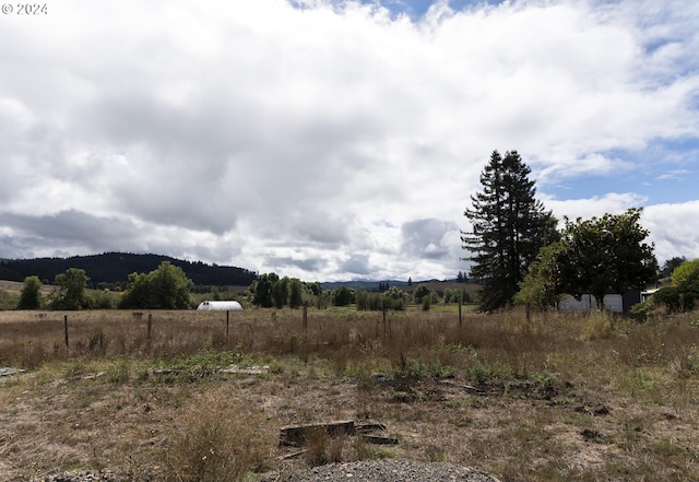 exterior space featuring a rural view