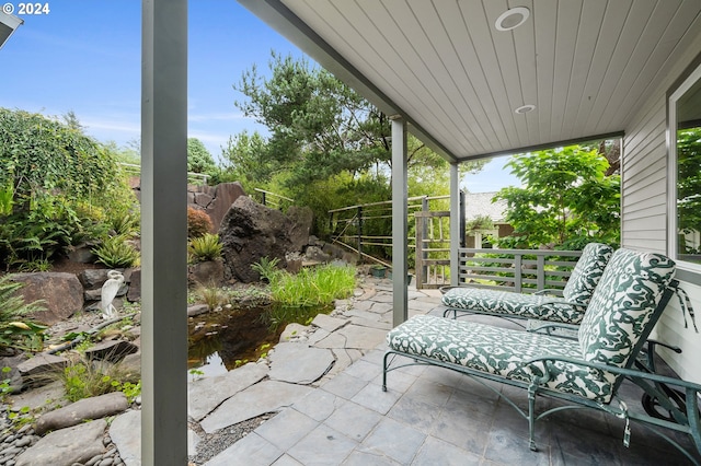 view of patio