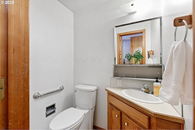 970 Kalmia St, Junction City, OR 97448 - half bathroom with vanity and toilet