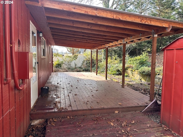 1106 N Myrtle Rd, Myrtle Creek, OR 97457 - view of wooden terrace
