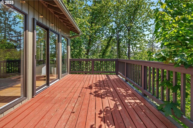 view of deck