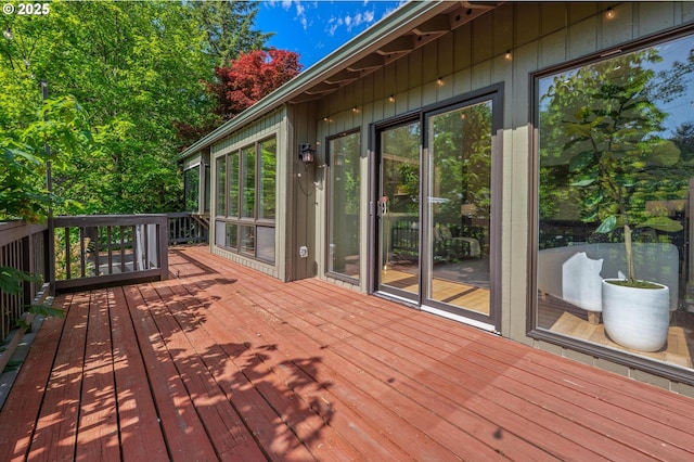 view of deck