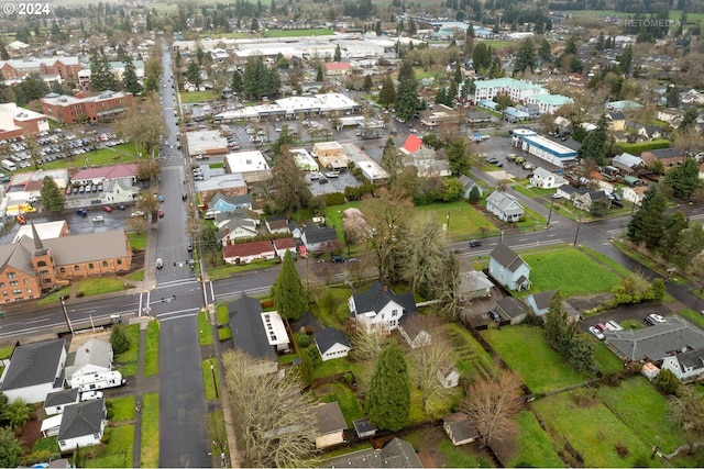 view of aerial view