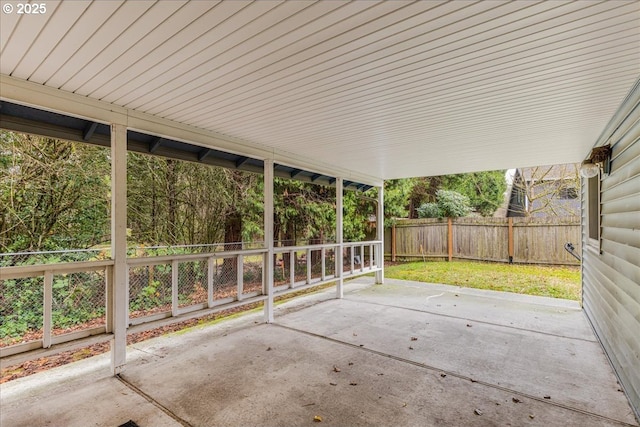 view of patio / terrace