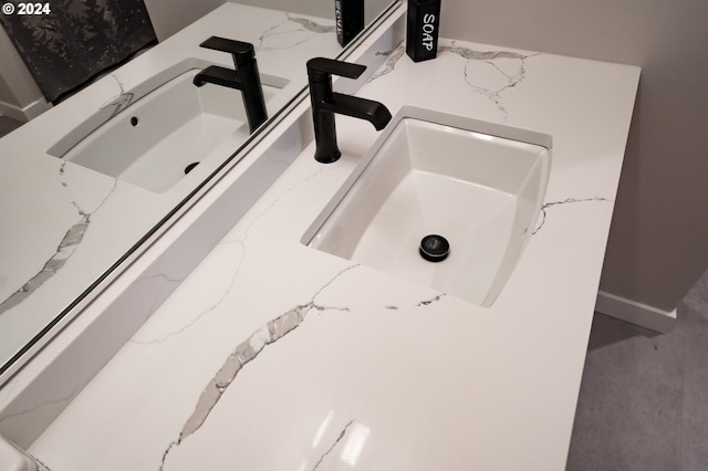 room details featuring sink