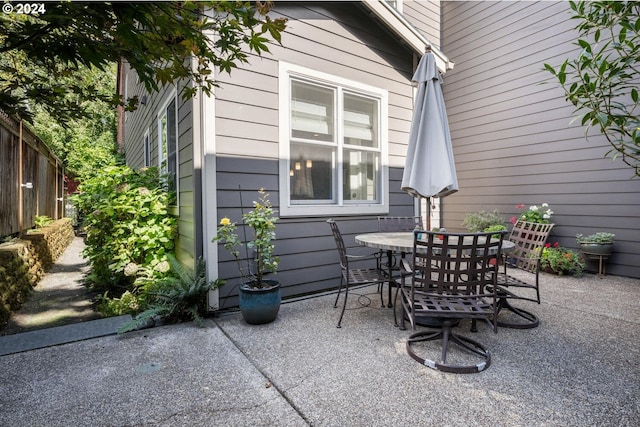 view of patio / terrace