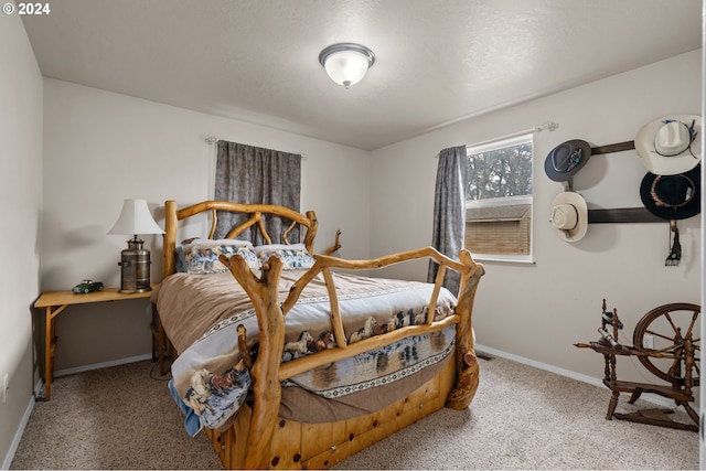 bedroom featuring carpet floors