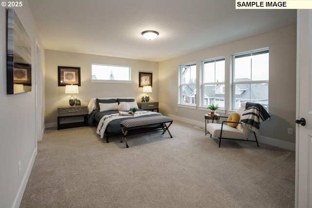 8156 N Hargrave St, Camas, WA 98607 - bedroom featuring carpet floors, multiple windows, and baseboards